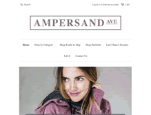 Tablet Screenshot of ampersandave.com